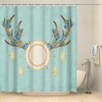 Rideau de douche zen attrape-rêves cerf